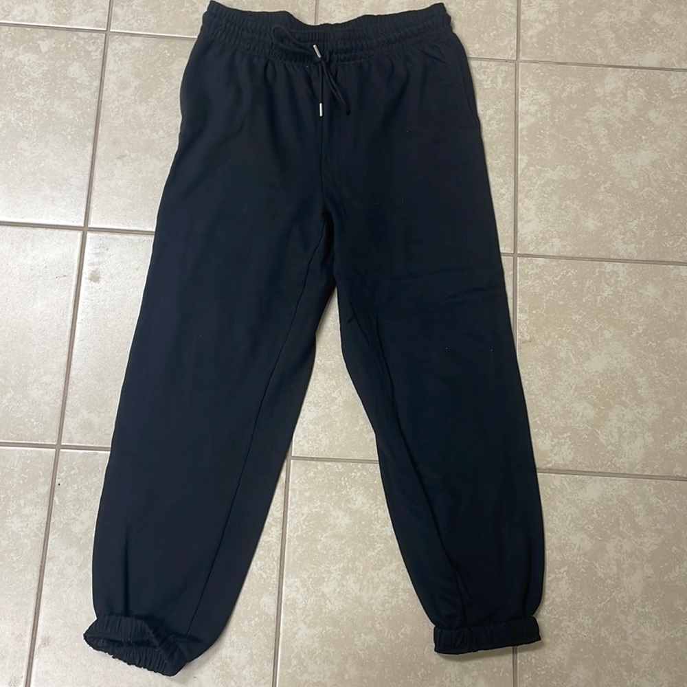 Black joggers